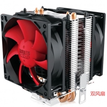 【超频3】双风扇CPU器 红海mini增强版
