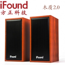 方正【原装正品】 USB2.0 全木质小音箱 F84