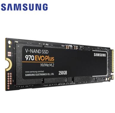 三 星  高速PCIE3.0 NVMe  M.2固态硬盘    970EVO PLUS 带缓存