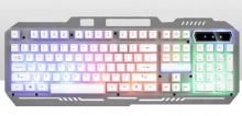 爆款 力镁 金属面版 七彩发光  键盘 K25