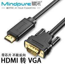 禄讯 高清转VGA 1.5米  AD037