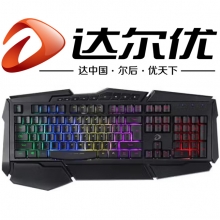 达尔优 背光游戏大键盘 LK160